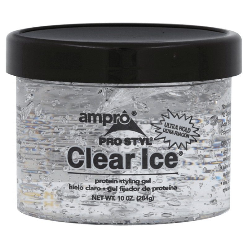 Ampro Pro style Clear Ice Ultra Hold Protein Styling Gel 10oz.