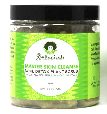 SOULTANICALS Skin Cleanser Soul Detox Plant Scrub