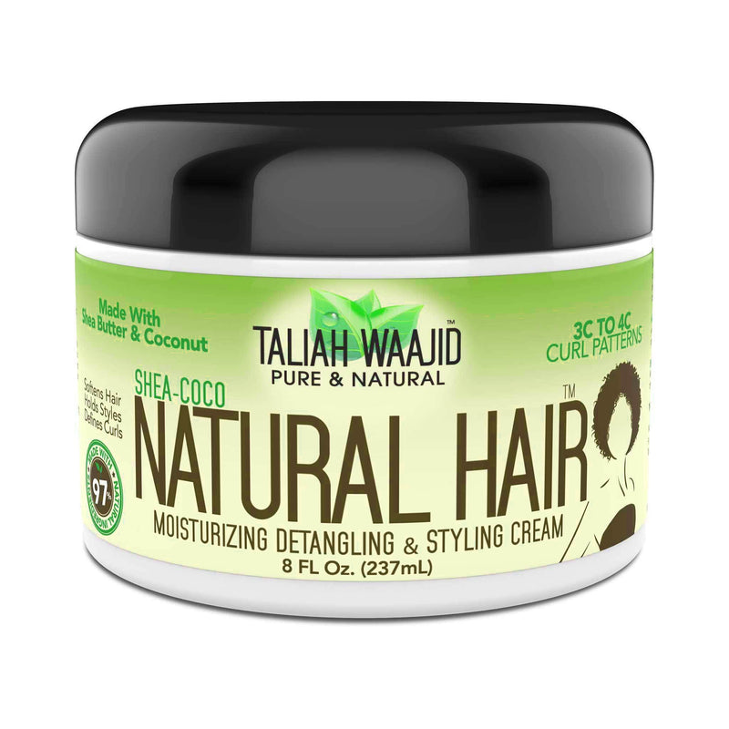 TALIAH WAAJID Shea-Coco Natural Hair Moisturizing Detangling & Styling Cream For 3C-4C Hair