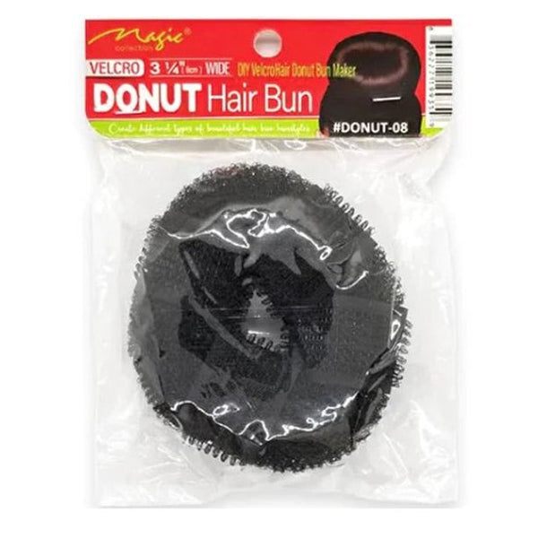 Magic Collection #Donut-08 Velcro 3 1/4" Wide Donut Hair Bun