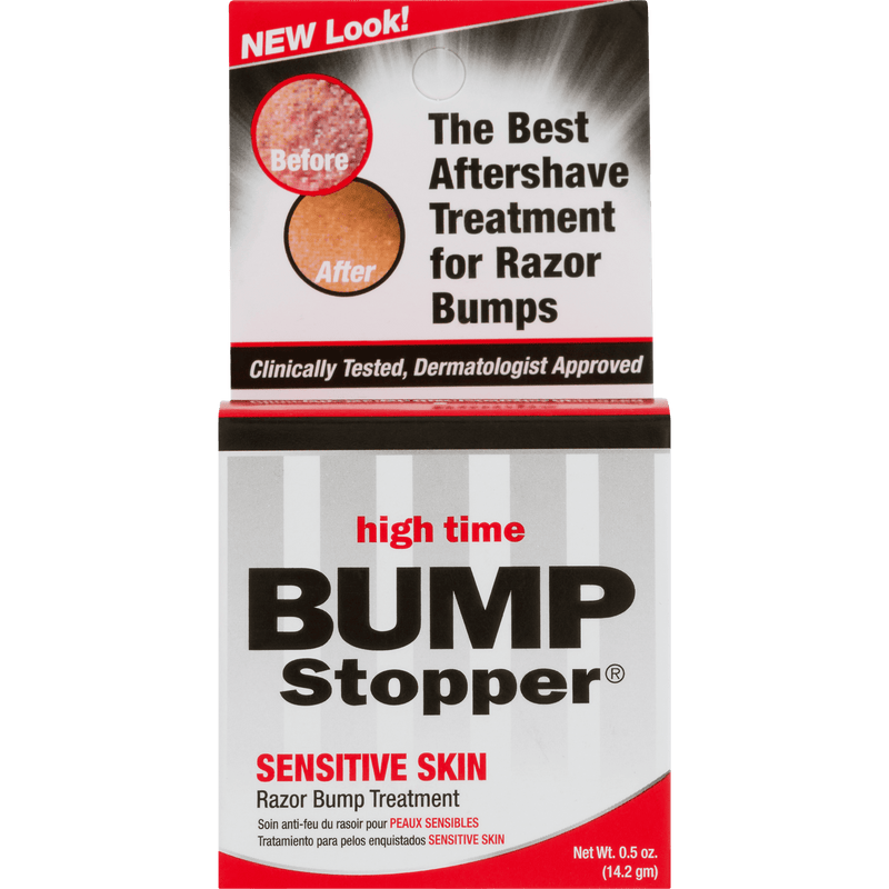 High Time Bump Stopper Sensitive Skin Razor Bump Treatment, 0.5 Oz.