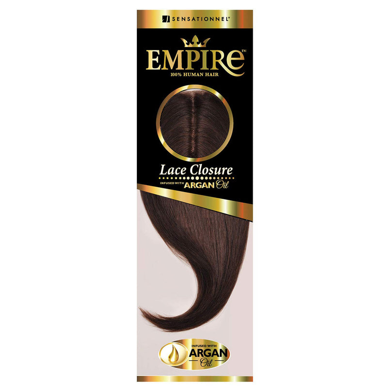 Empire HUMAN HAIR HD LACE CLOSURE YAKI 12″