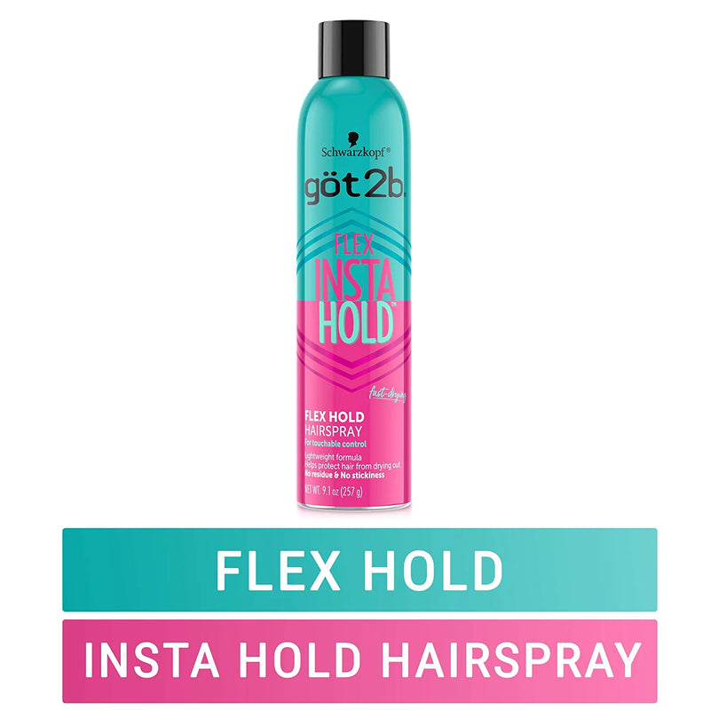 Got2b Flex Insta Hold Hair Spray, 9.1 oz