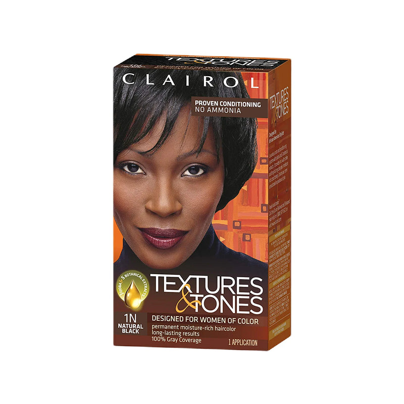 Clairol Professional Texture and Tones Permanent Hair Color, Fade Resistant Hair Dye & Color