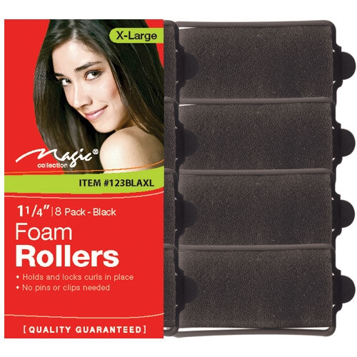 Magic Collection Foam Rollers 1 1/4" X-Large