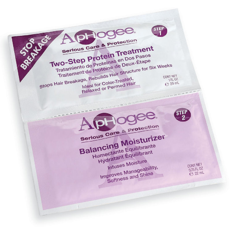 ApHogee Two Step Protein Treatment & Balanced Moisturizer Packette