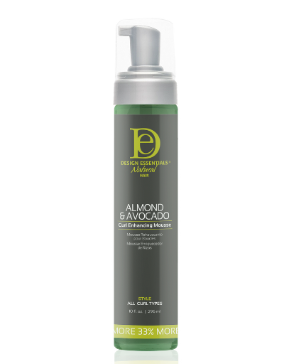 Design Essential Almond & Avocado Curl Enhancing Mousse