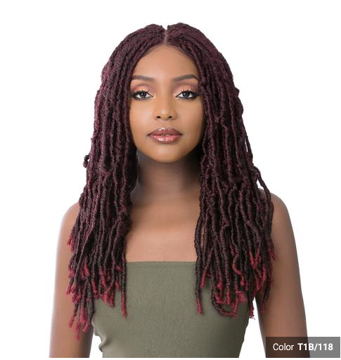 It's A Wig Lace Front Wig Skin Top Natural Part ST Dream Locs 22"