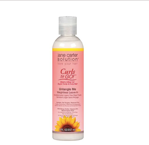 JANE CARTER SOLUTION Curls to Go Untangle Me Weightless Leave-In Conditioner