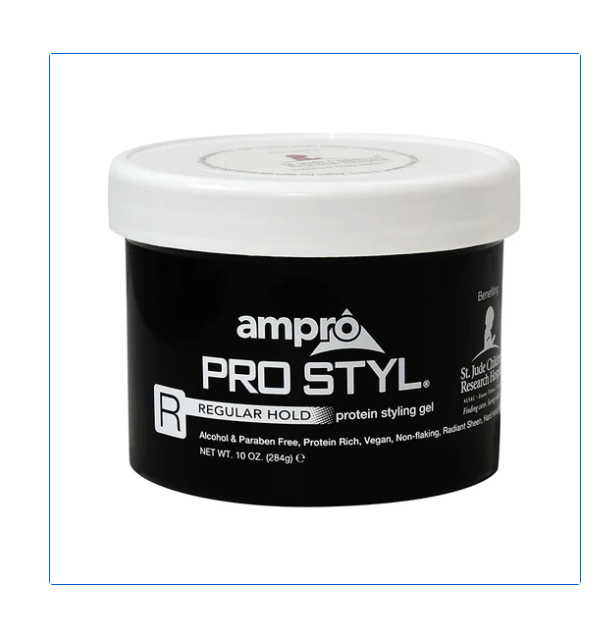 Ampro Pro style Regular Hold Protein Styling Gel 10oz.