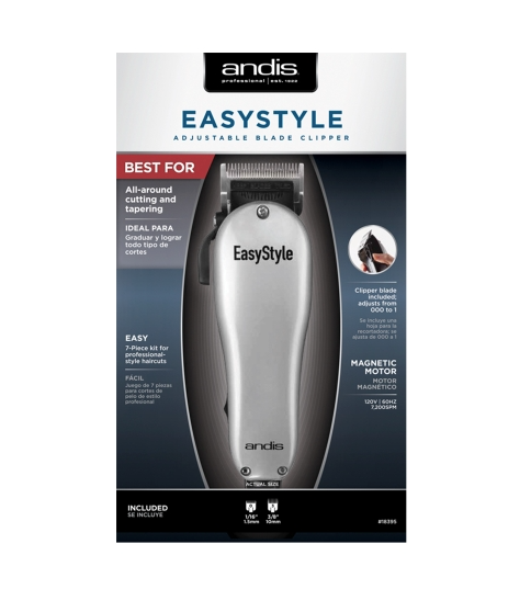 Andis Easy Style Adjustable Blade Clipper 7 piece