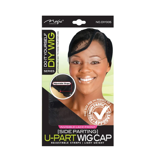 Lace Front U-Part Wig Cap [Side Parting]