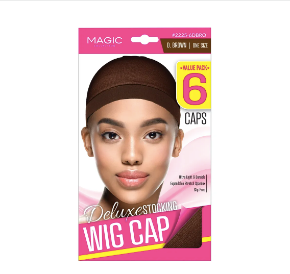 Stocking Wig Cap [Deluxe] (6 pc / Value Pack)