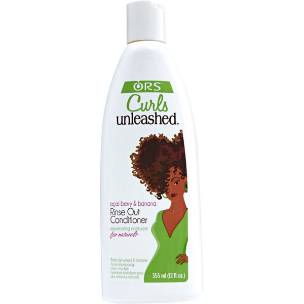 ORS Curls Unleashed Rinse Out Conditioner, Acai Berry & Banana 12 oz