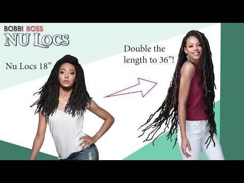 Bobbi Boss Synthetic Hair Crochet Braids African Roots Braid Collection NU LOCS